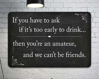 Home Bar Sign, Funny Bar Alcohol Sign, Family Gift Wall Decor, 5 Oclock Somewhere, Beer Sign 108120061022