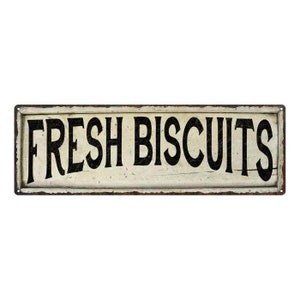 Fresh Biscuits Sign, Vintage Looking Restaurant Sign, Farmhouse Wall Decor, Breakfast Sign Eggs, Gravy Diner Cafe 106180028063