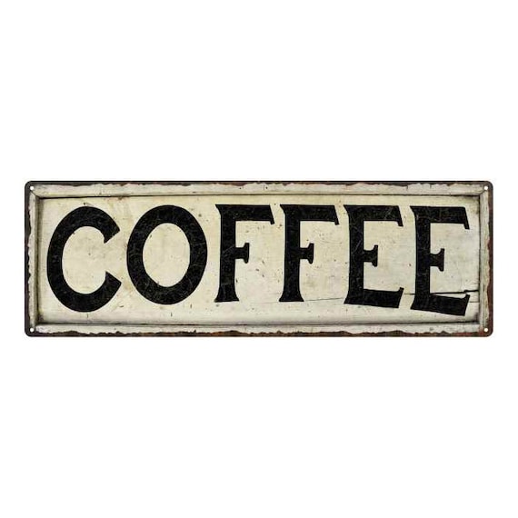 Porch Therapy Vintage Look Reproduction Black White Metal Sign 106180023039