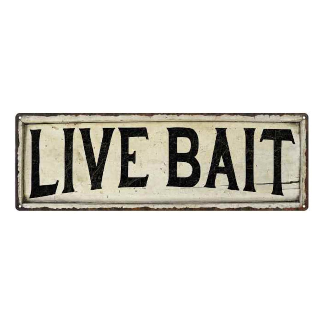 Lakeside Bait Shop Tackle Rods Welcome Friends Sign – Lizton Sign