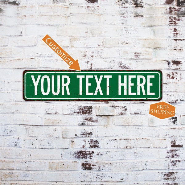 Lane Street Sign Etsy