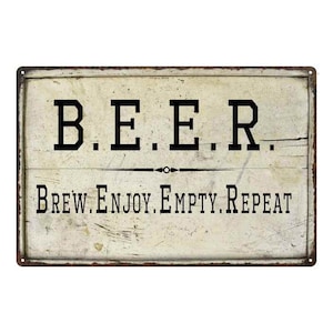 Beer Sign, Brewers Gift, Gift For Him, Gift For Her, Beer Lover Gift, Man Cave Sign, Home Bar Decor, Brewery, Pub Sign, Beer Drinker