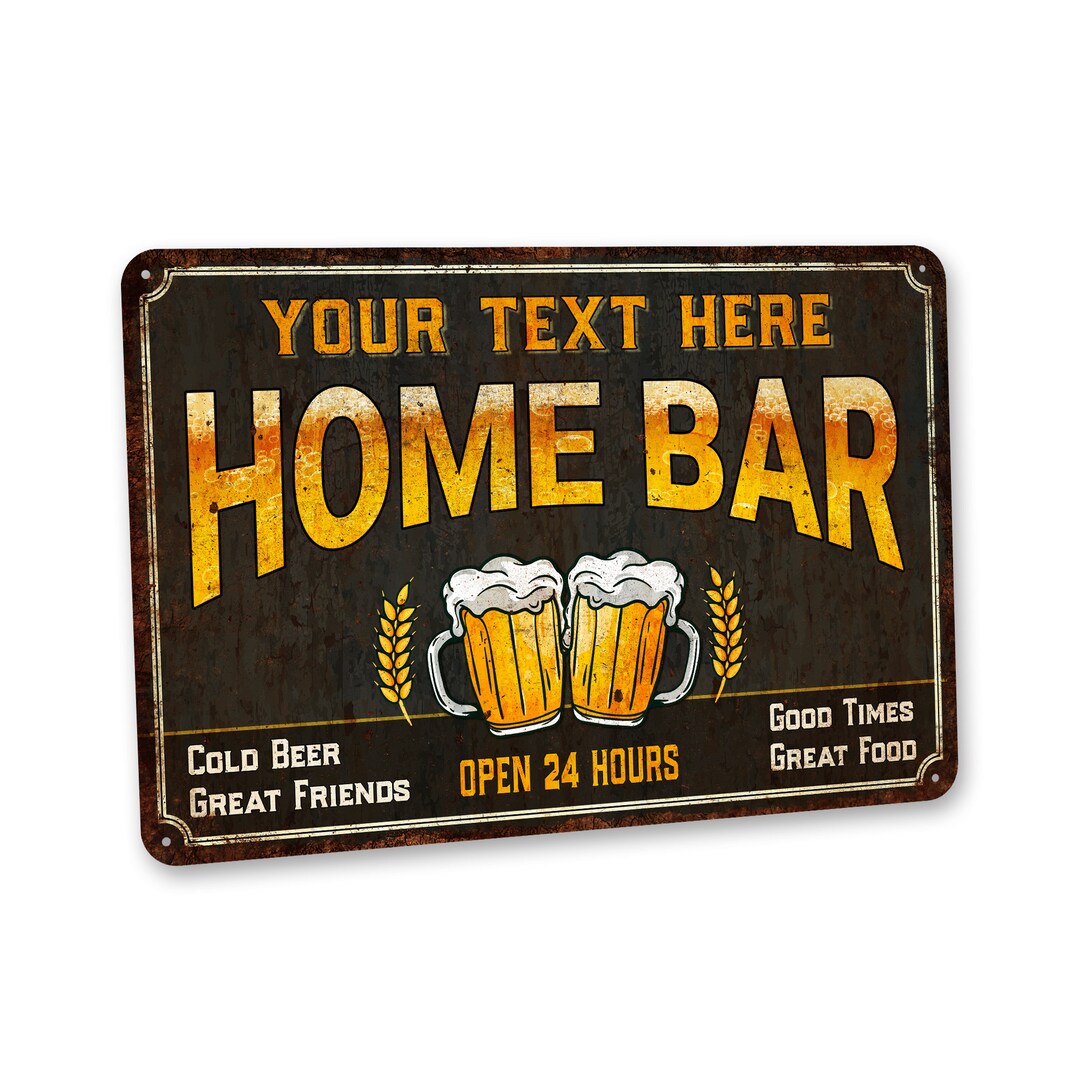 ADVPRO Wpa0389 Name Personalized Home Bar Wood Engraved Wooden Sign - Medium 18.25 X 7.25