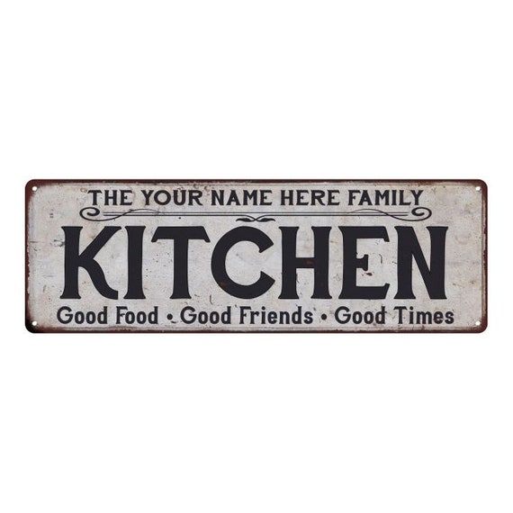 YOUR NAME Wine Bar Personalized Round Red Metal Sign Wall Decor 100140042001