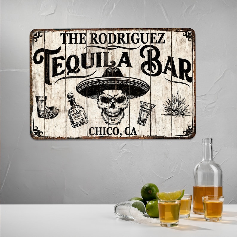 Gift for him, Gift for Her, gift for dad, gift for father, gift for husband, bar gift, bar sign, Tequila Sign, Tequila Decor, Tequila Bar Sign, Margarita