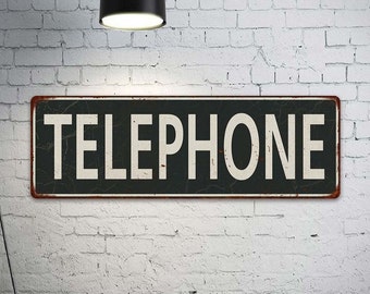 USA製 60s~7's Vintage Phone Booth Sign USA製 60s~7s Vintage Phone Booth Sign