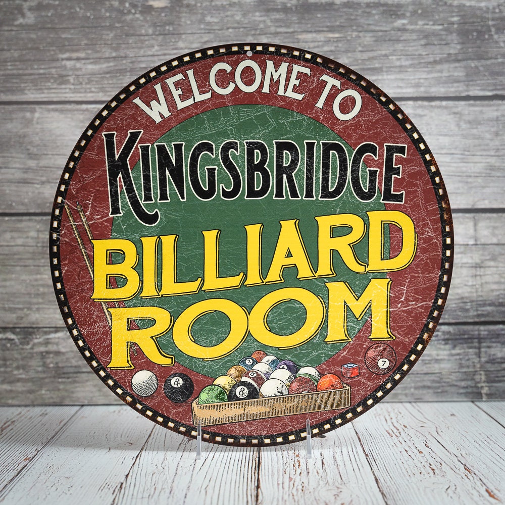 Personalized Billiard Room Sign, Game Room Decor, Gift for Him, Gift ...