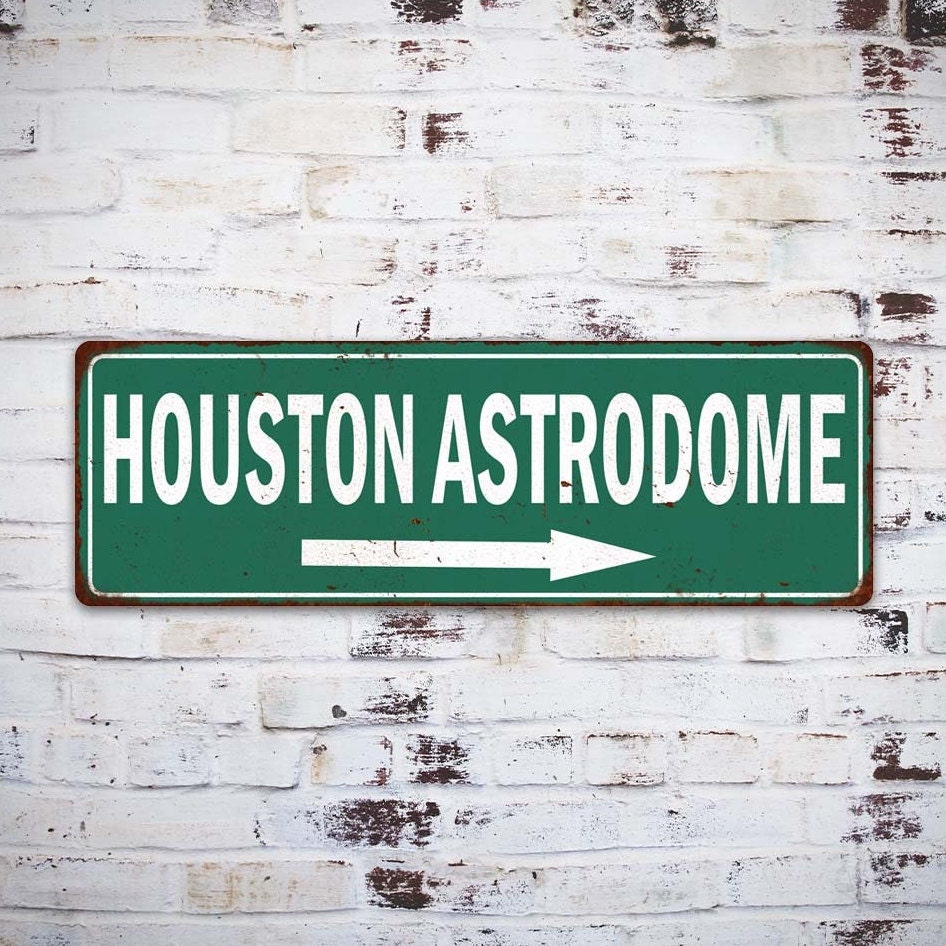 Houston Astrodome Sign,