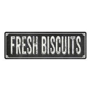 Diner Decor Sign, Fresh Biscuits Sign, Shabby Chic Diner Sign, Cafe Breakfast Decor, Biscuits and Gravy, Restaurant Sign 106180050060