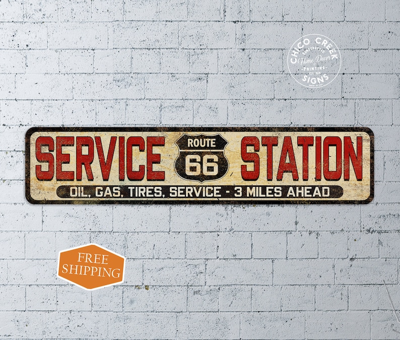 Long Beach Vintage Look Personalized Metal Sign Chic 4x18