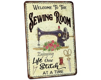 Sewing Room Sign, Seamstress, Craft Room Decor, Gift For Her, Sewing Gifts, Arts and Crafts, Grandma Gift, Craft Room Wall Art, Sewing Decor