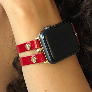 Louis Vuitton LV Apple Watch Band for Series 1/2/3/4/5/6 – Apple Watch  Bands By Paul