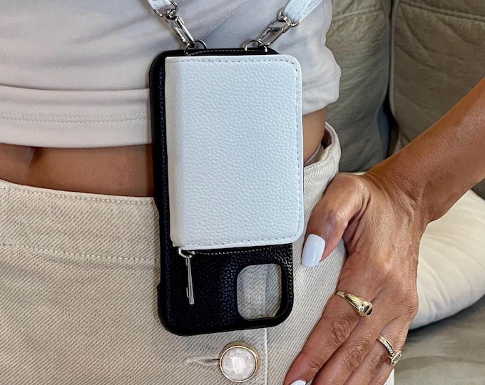 Crossbody Strap iPhone Case Wallet Pro Max Plus Air 17/16/15/14