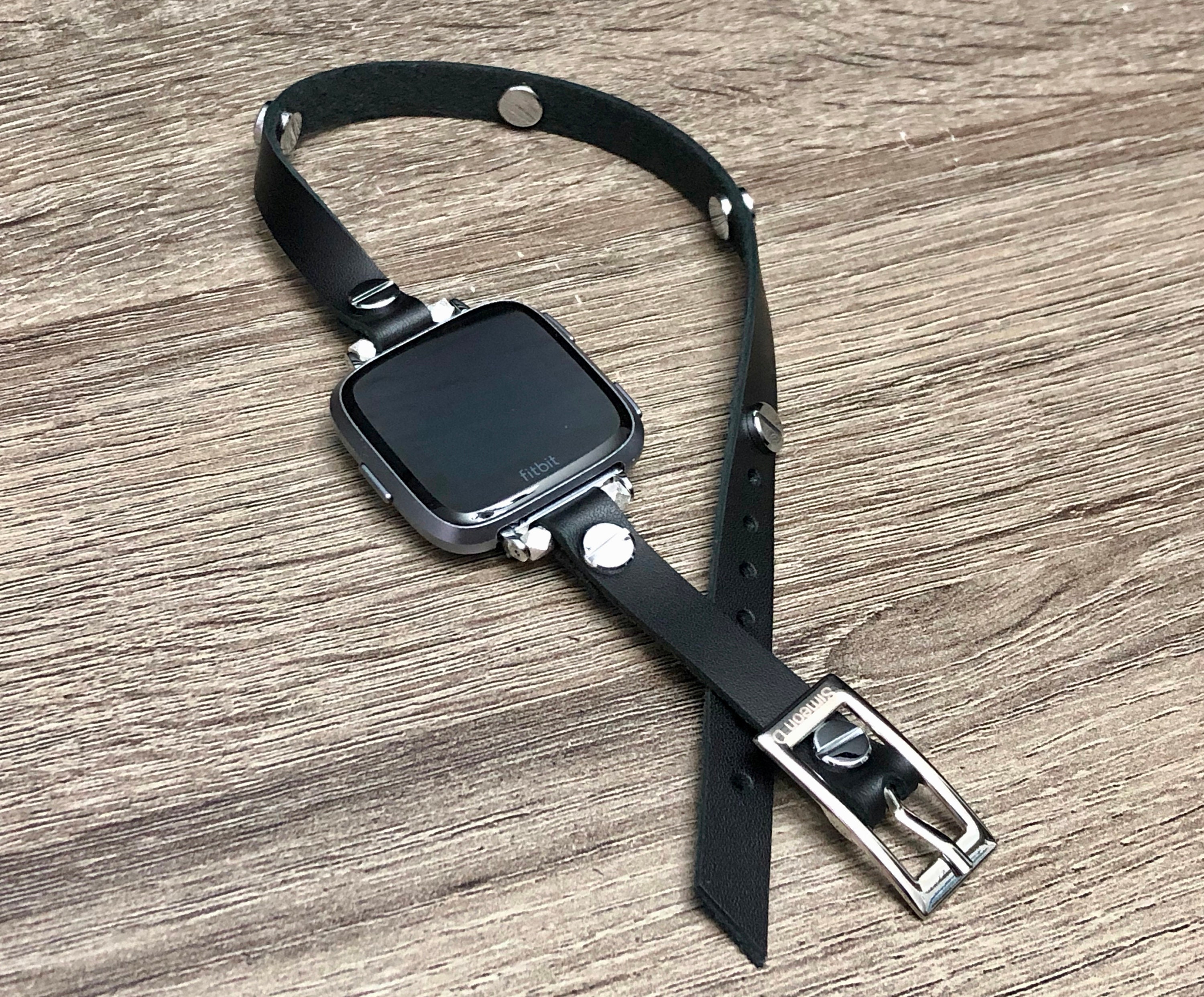 fitbit versa bands silver