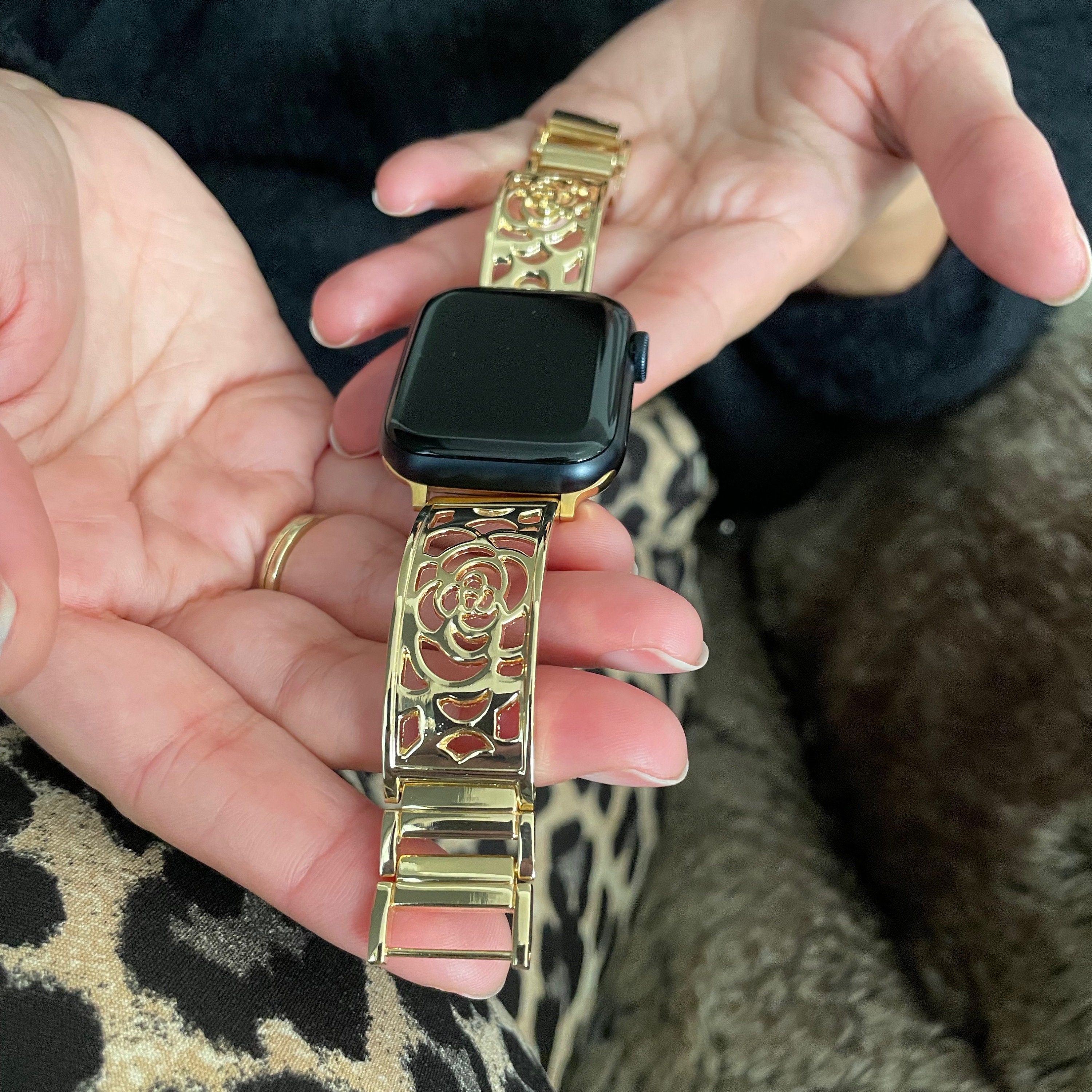 Handmade Louis Vuitton Apple Watch Band The total band length is