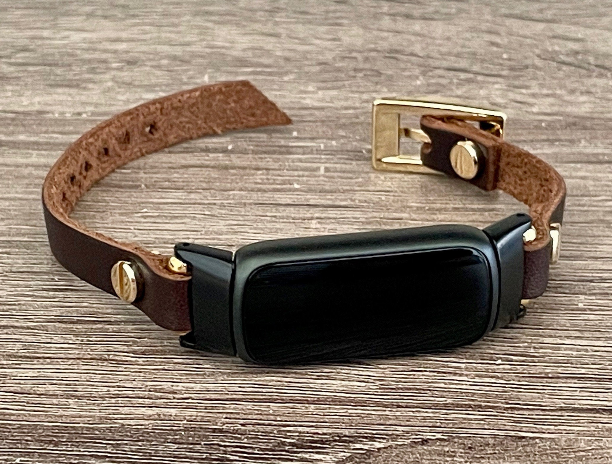 Italian Leather Fitbit Luxe Bracelet Women Fitbit Luxe Slim Band