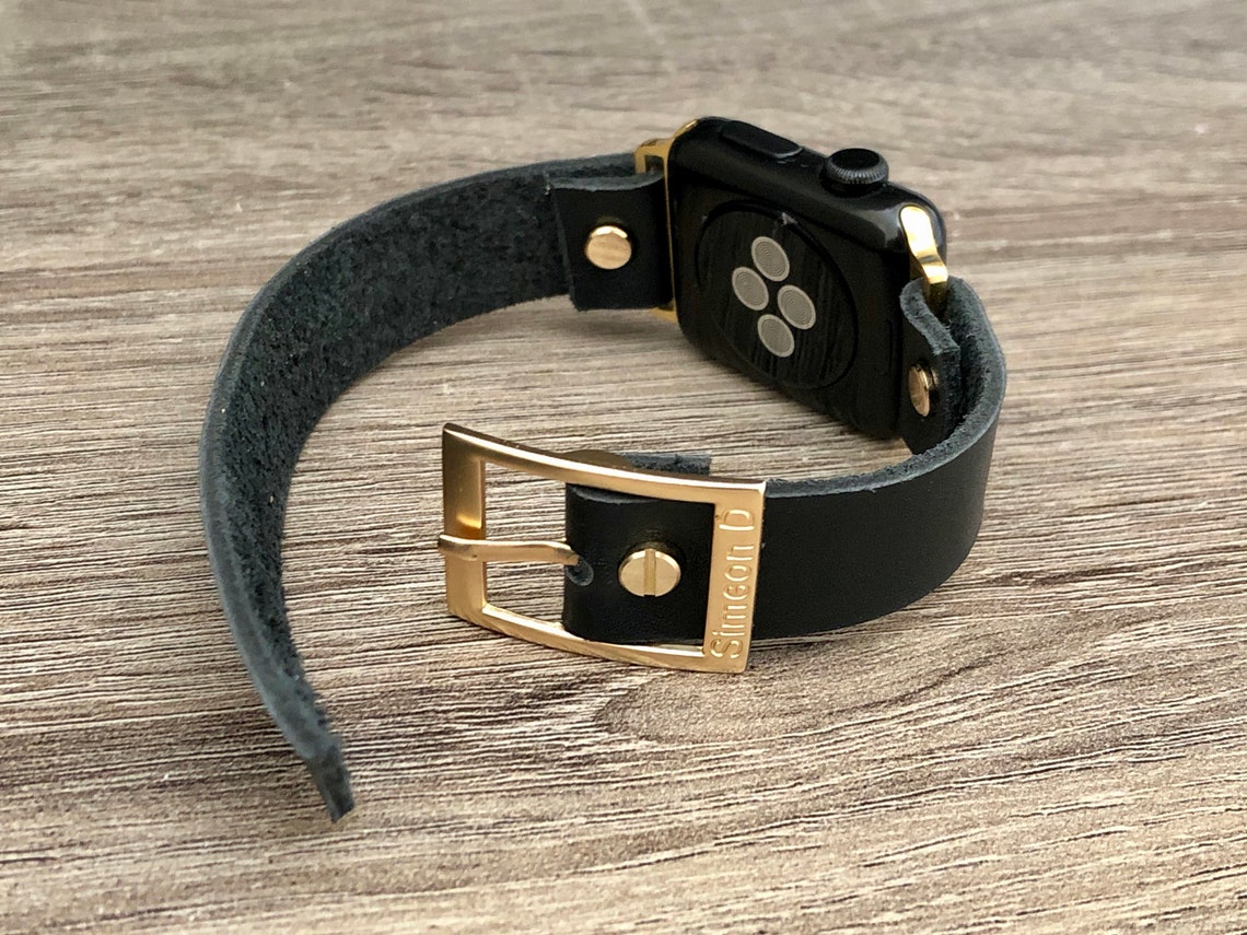 gold apple watch band series 4
