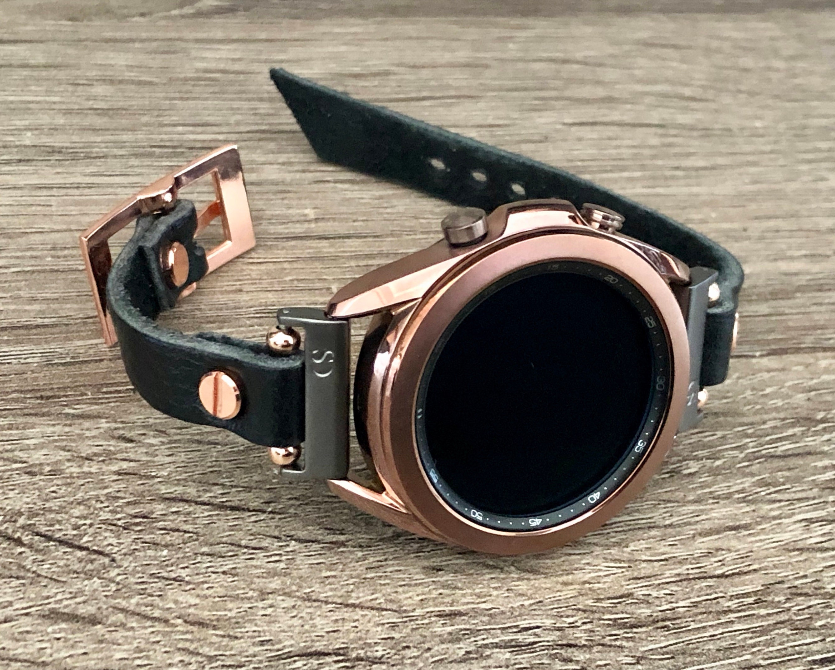 Black Watch 3 Bracelet 41mm Watch Band Rose -