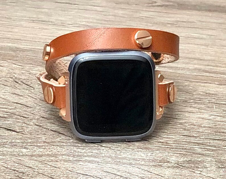 fitbit versa gold strap