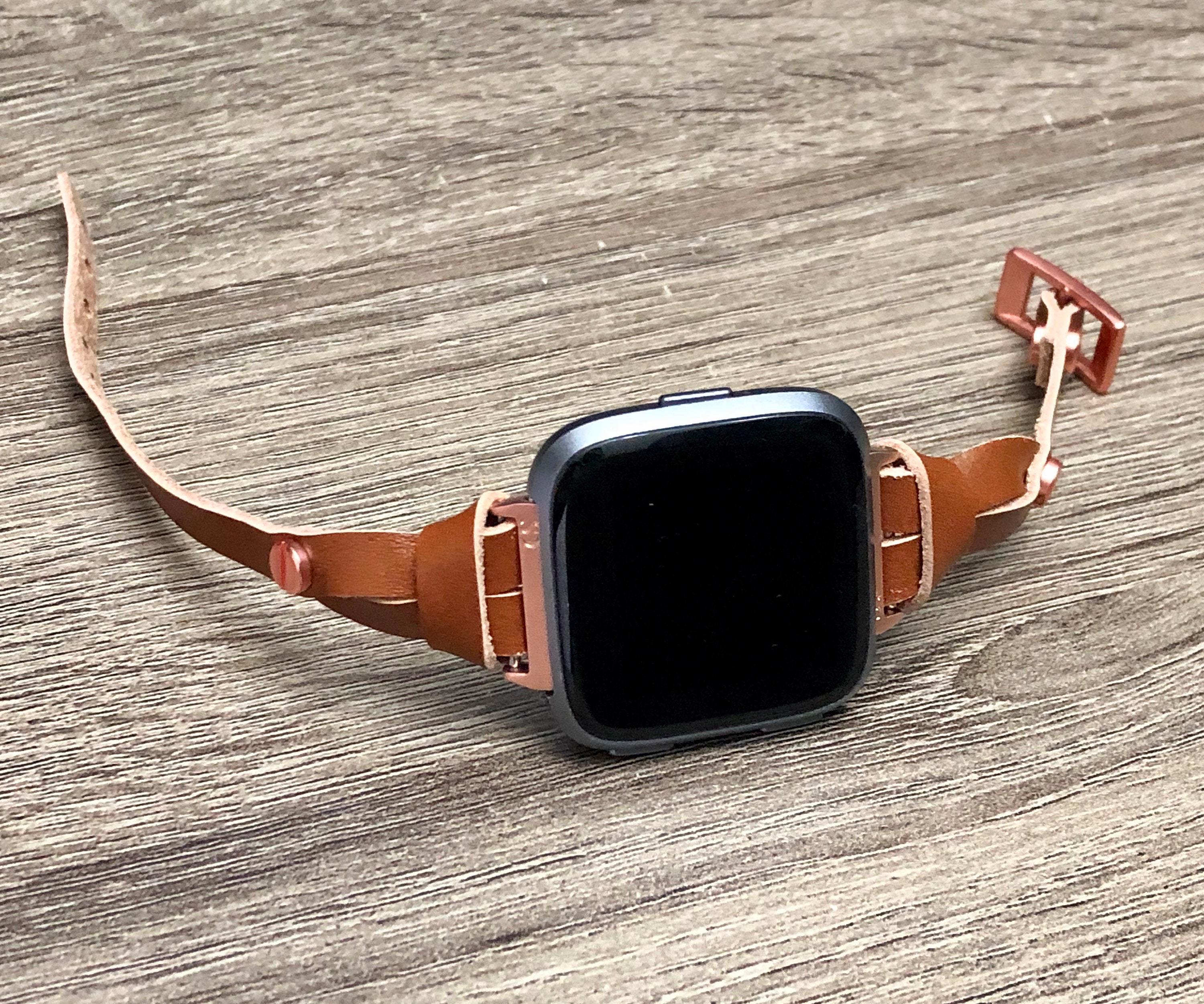 fitbit versa ruby red band