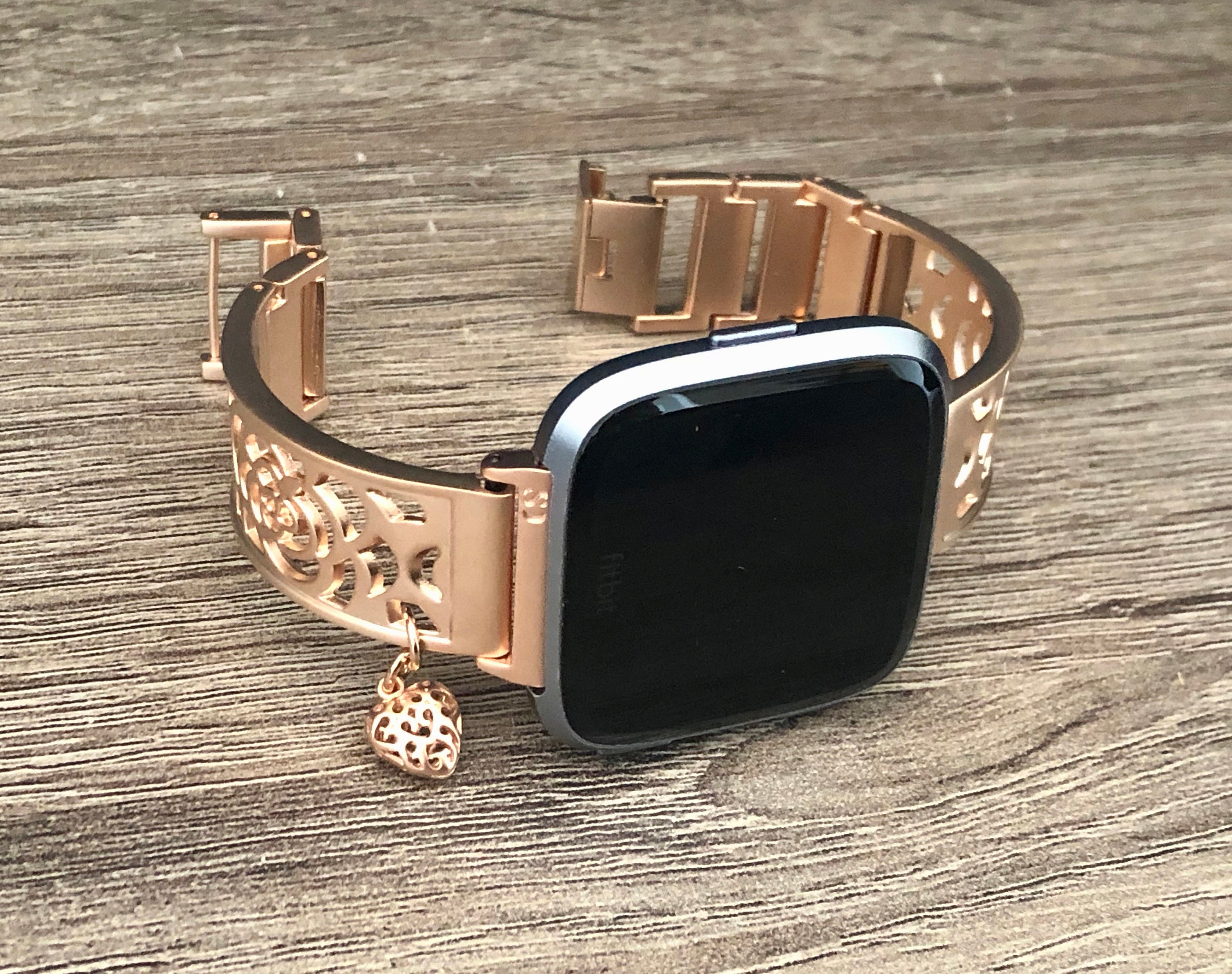 FITBIT VERSA 2 Watch Band Women Rose Gold Fitbit Versa Lite - Etsy UK