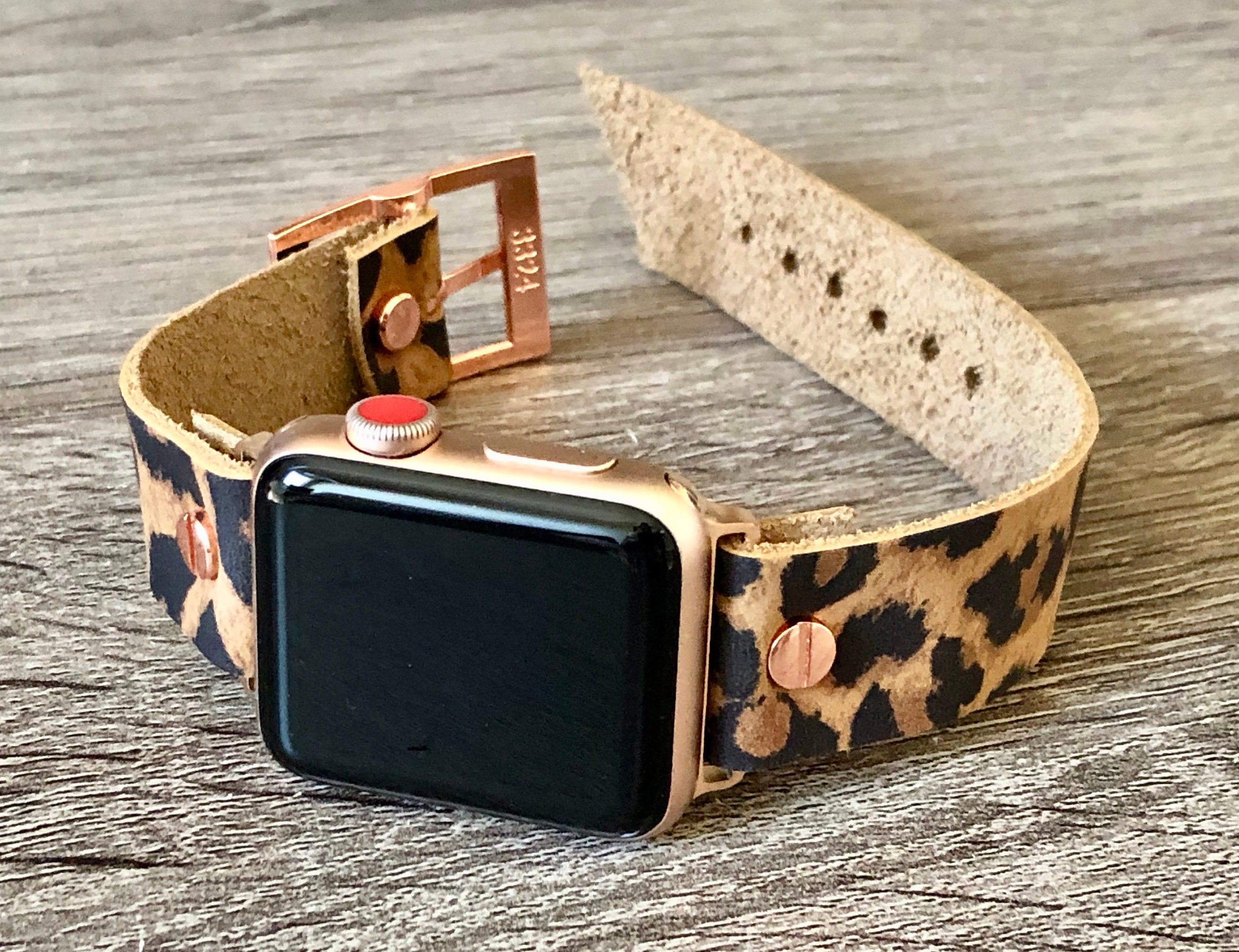 Anhem Resin Apple Watch Bands, 41mm / 40mm / 38mm / Leopard