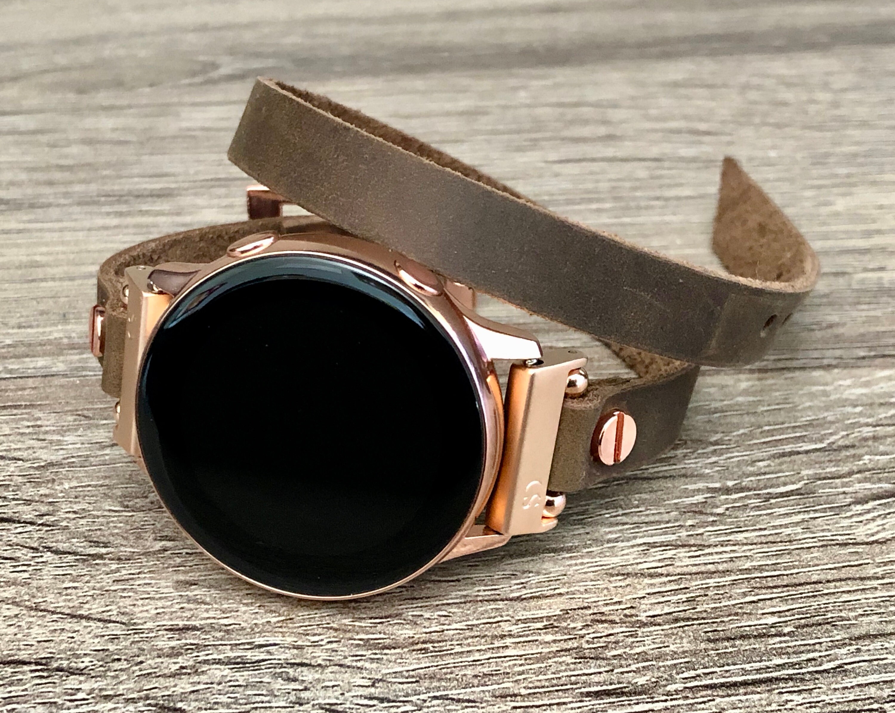 Samsung Galaxy Watch Band Vintage Brown Leather Galaxy Watch 42mm Band Samsung Galaxy Watch