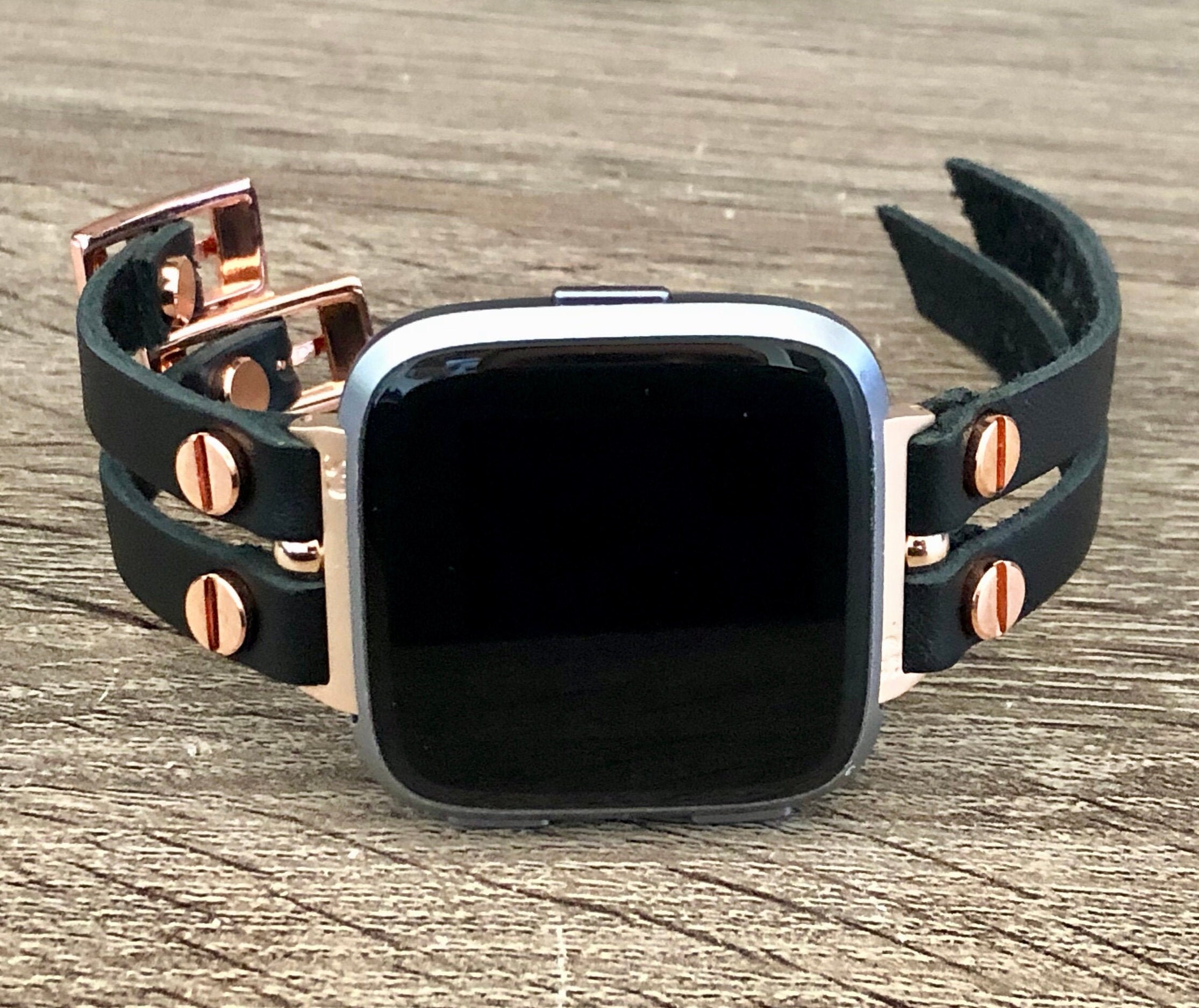 Fitbit Versa 2 Band Rose Gold Fitbit Versa Watch Cuff Bracelet Fitbit Versa Lite Wristband Women