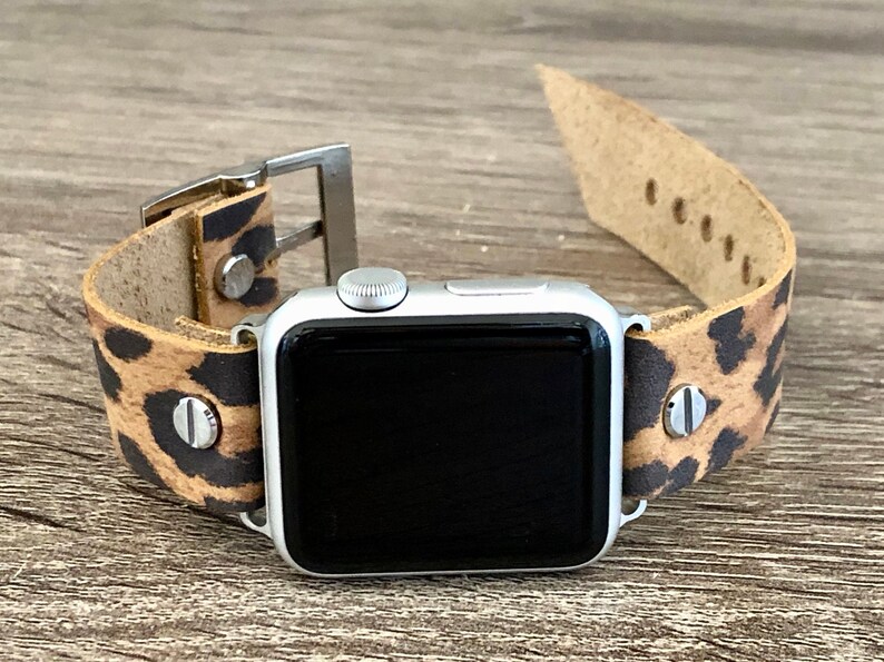 leopard apple watch band 44mm