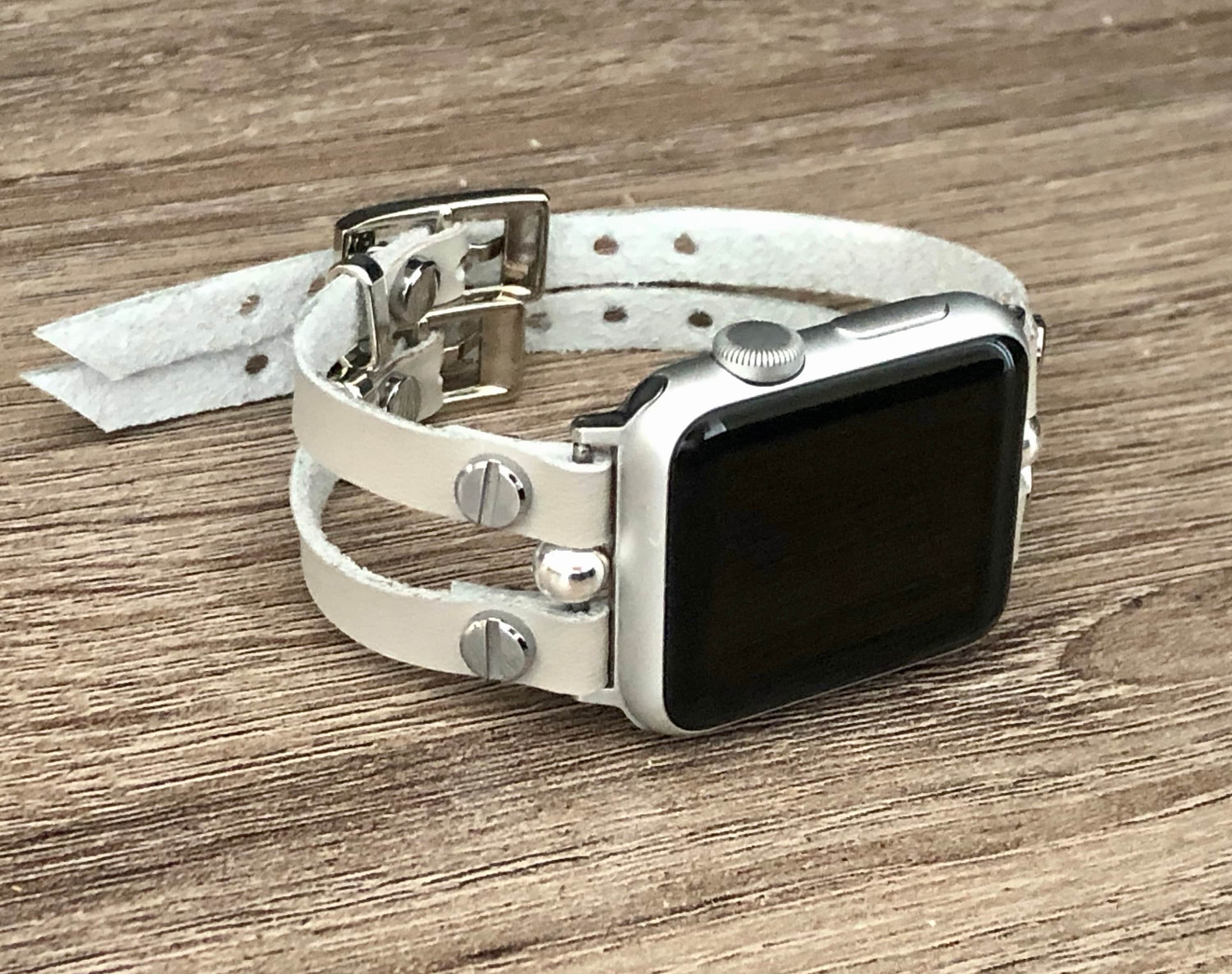 grey apple watch band