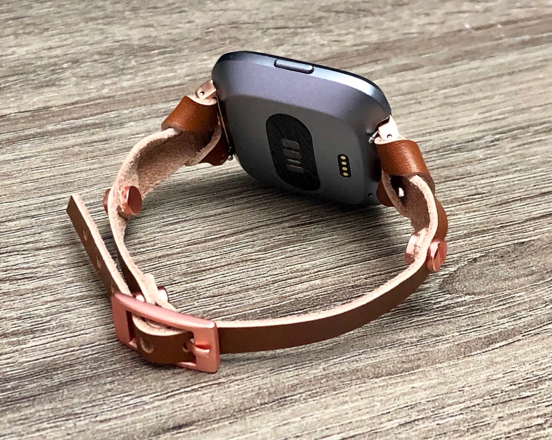Fitbit Versa Watch Band Rose Gold Fitbit Versa Watch Etsy