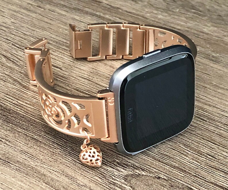 Fitbit Versa 2 Watch Band Rose Gold Fitbit Versa Lite Watch - Etsy