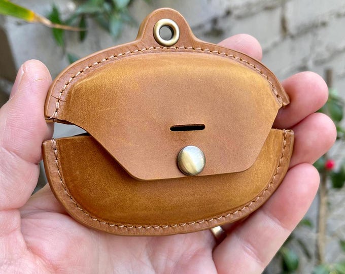 Handmade Sony Earbuds Case for WF-1000XM4 - Personalized Name, Initials & Date, Shockproof Lanyard Case