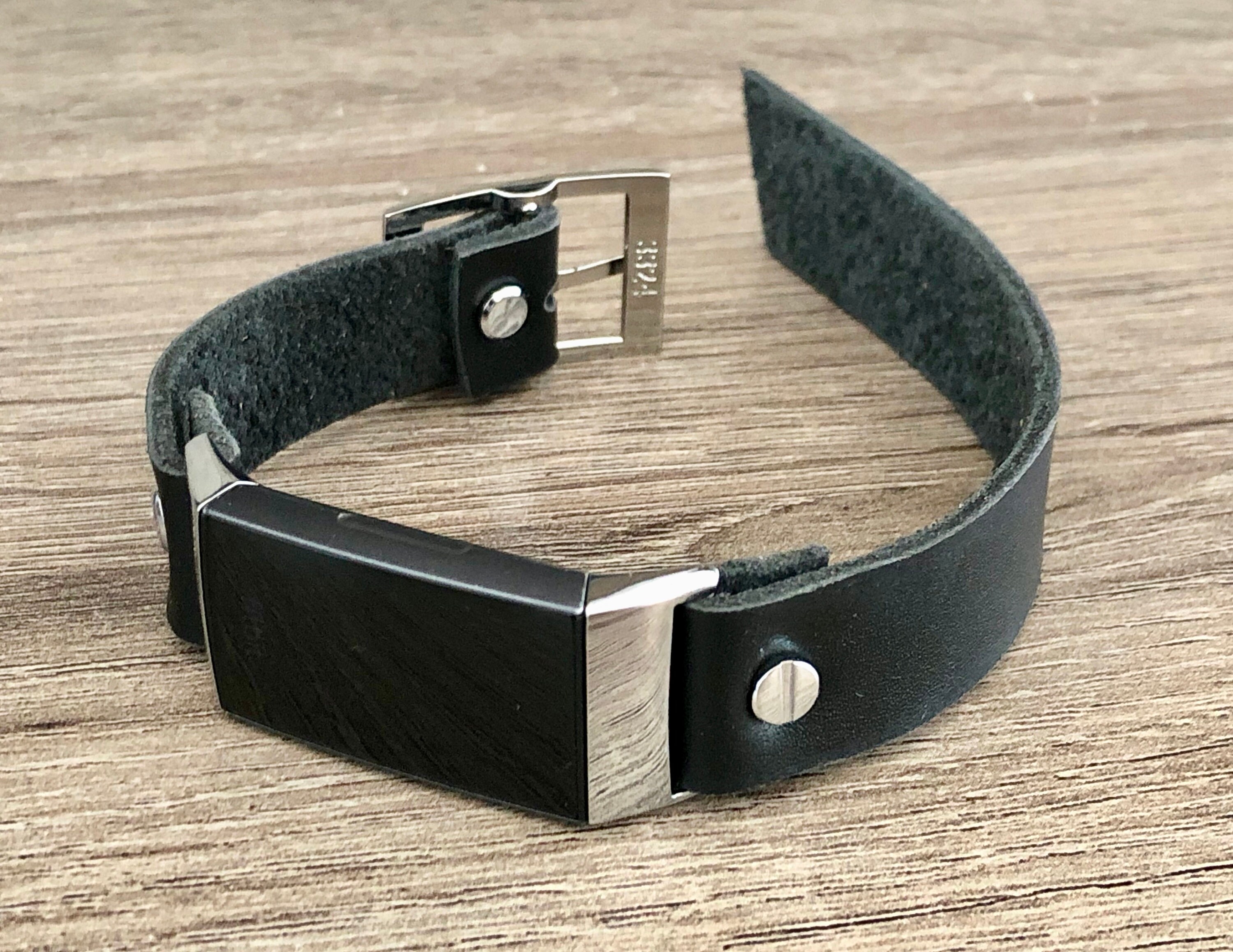 silver fitbit strap