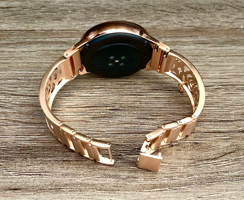 galaxy watch rose gold bands