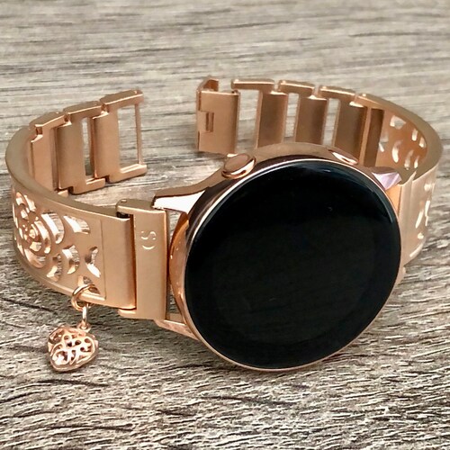 Rose Gold Samsung Galaxy Watch Active 40mm Women Band Rose Etsy