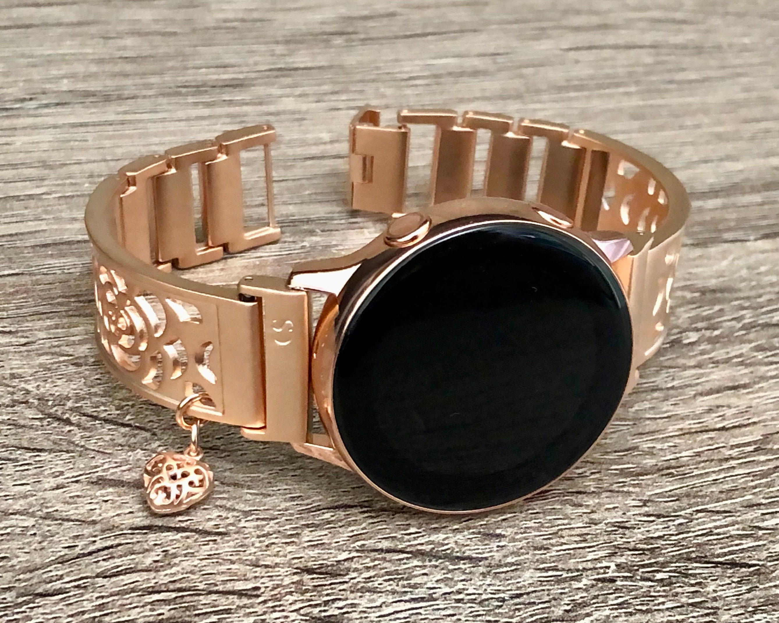 Samsung Galaxy Watch Band Rose Gold Bracelet Galaxy Watch - Etsy