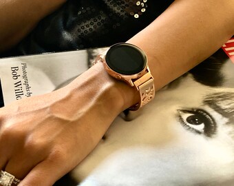 Rose Gold Samsung Galaxy Watch Active 40mm Women Band Rose Etsy Israel