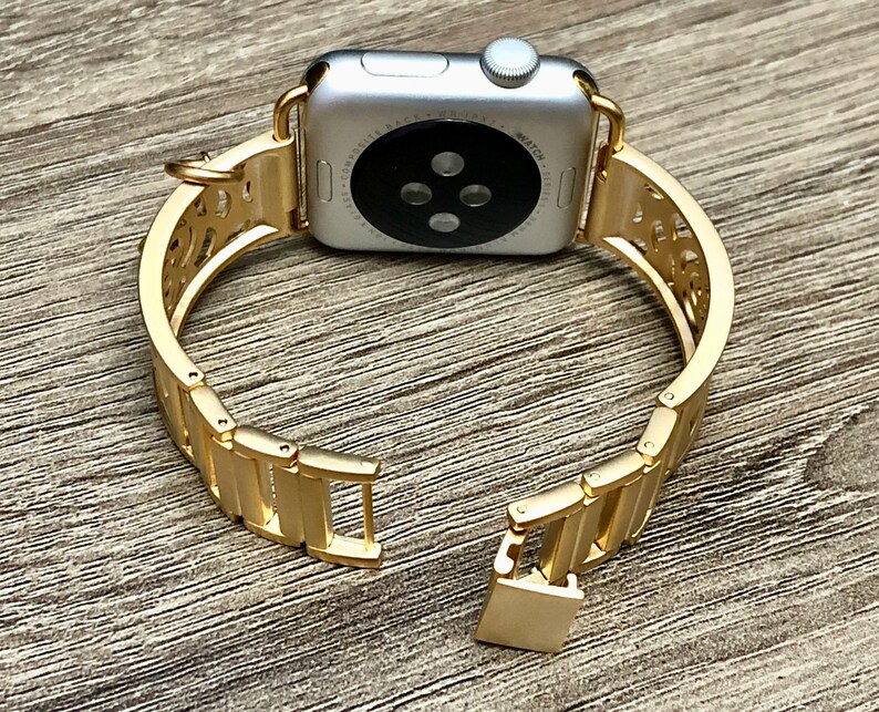 Gold Apple Watch Band 38mm 40mm Women Apple Watch 42mm 44mm | Etsy