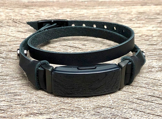 Black Fitbit Inspire HR Band Double Wrapped Fitbit Inspire - Etsy