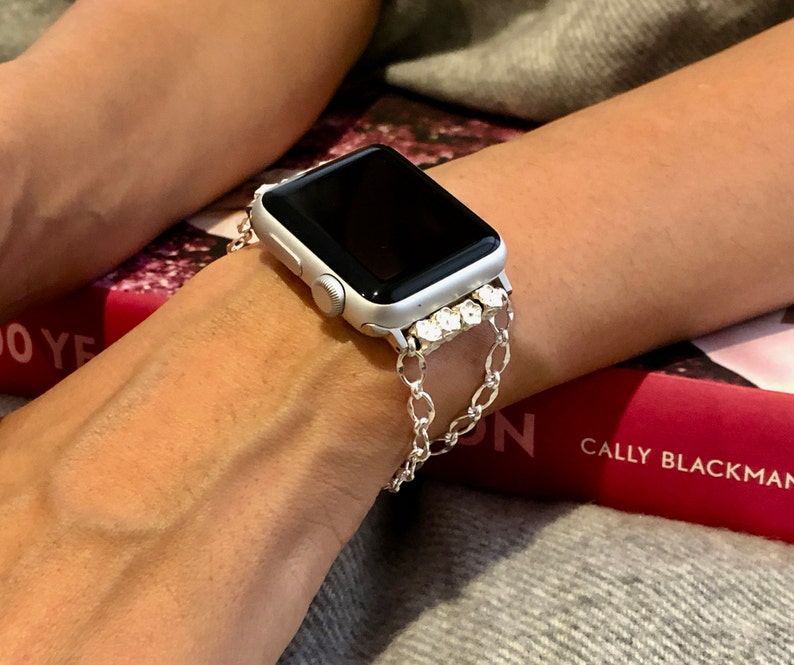 silver apple watch 38mm