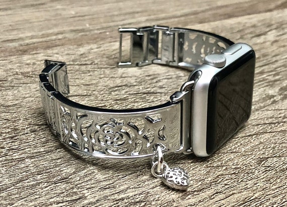 Apple - Apple Watch Band Apple 45mm 40mm Band, Charm Etsy Watch 44mm Apple Strap, Jewelry, Band, Metal Iwatch Watch Band, Watch 38mm Watch 41mm