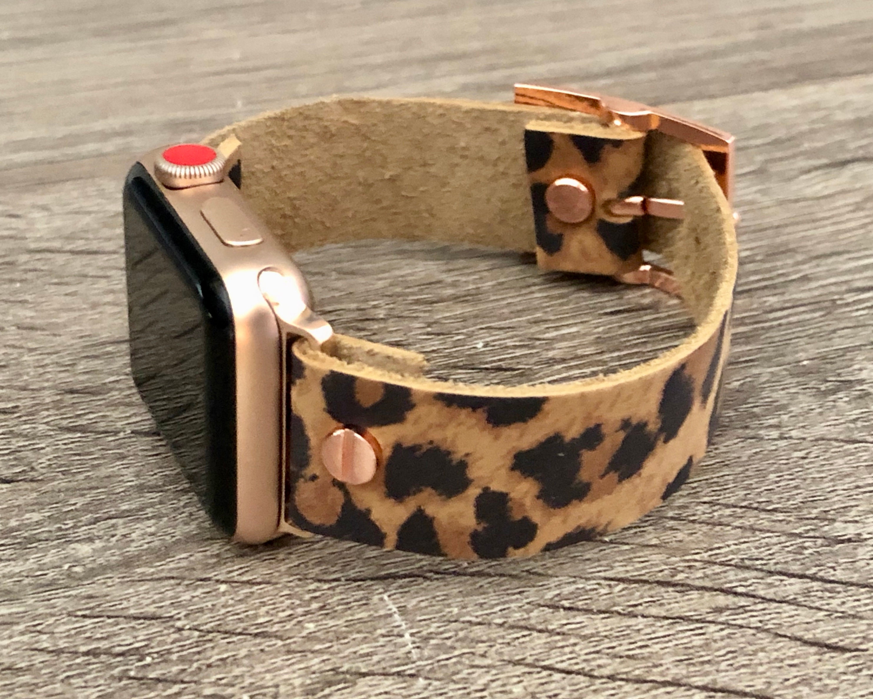 leopard apple watch band 44mm