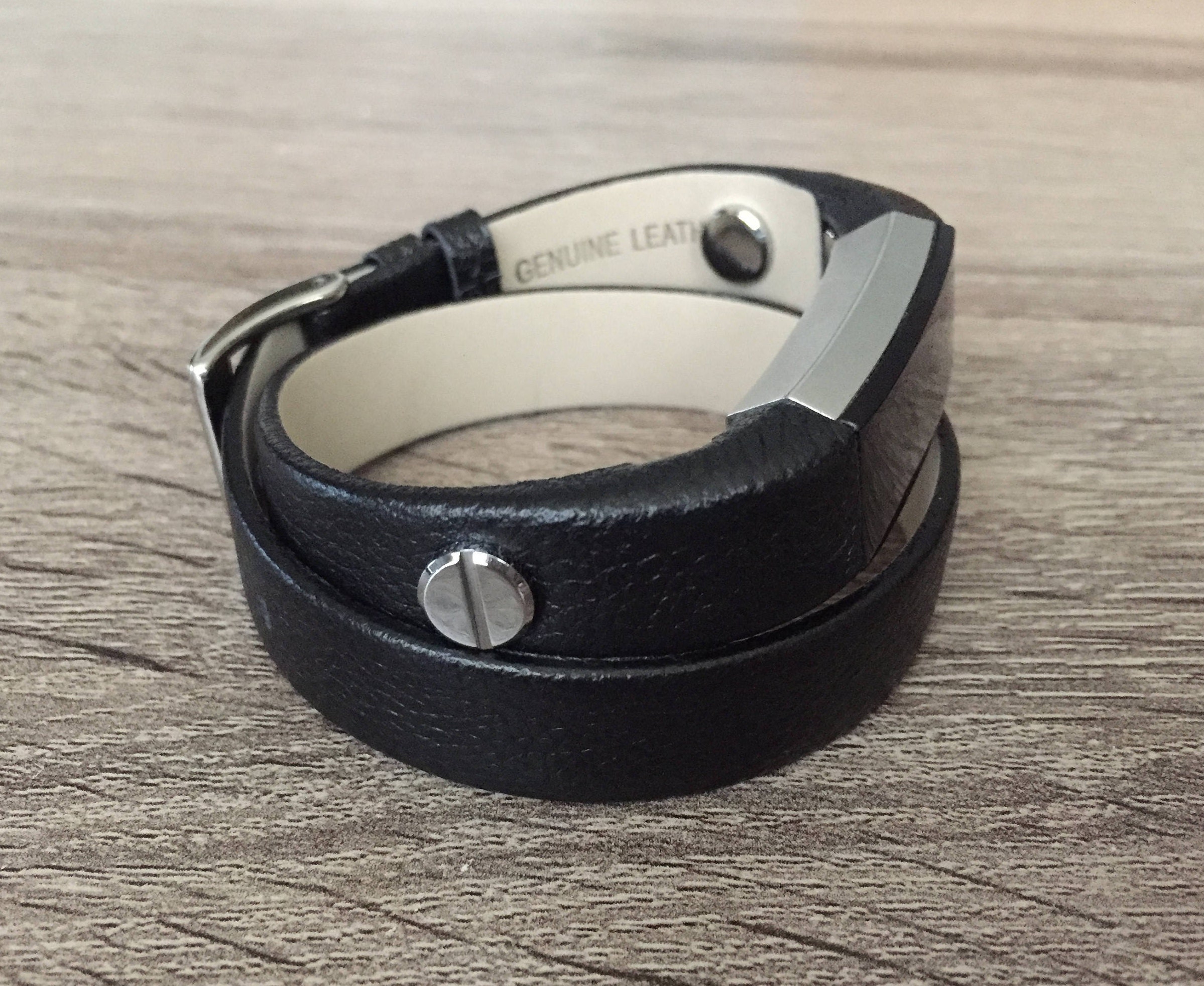 Black Genuine Leather Bracelet For Fitbit Alta Hr Tracker Handmade Adjustable Size Strap Fitbit Alta Hr Band Rose Gold Metal Jewelry Women Fashion Fitbit Alta Hr Bracelet Handmade Products Electronic Accessories Black Genuine Leather Bracelet For Fitbit Alta Hr Tracker Handmade Adjustable Size Strap Fitbit Alta Hr Band Rose Gold Metal Jewelry Women Fashion Fitbit Alta Hr Bracelet Handmade Products Electronic Accessories