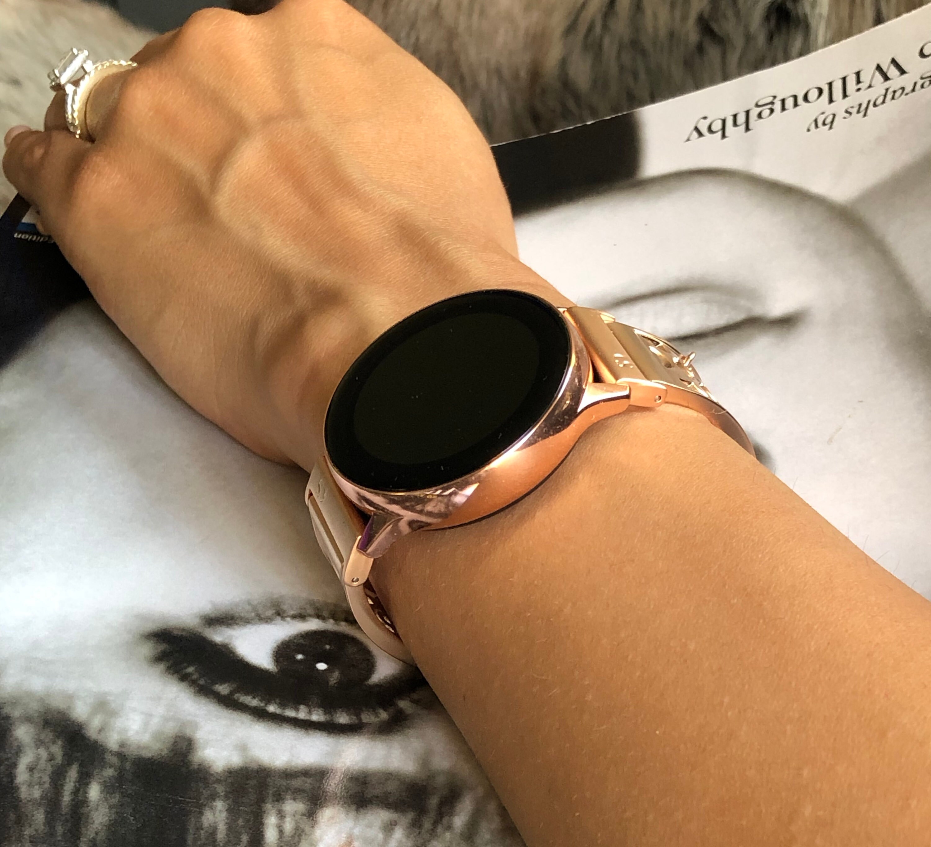 samsung galaxy watch rose gold specs