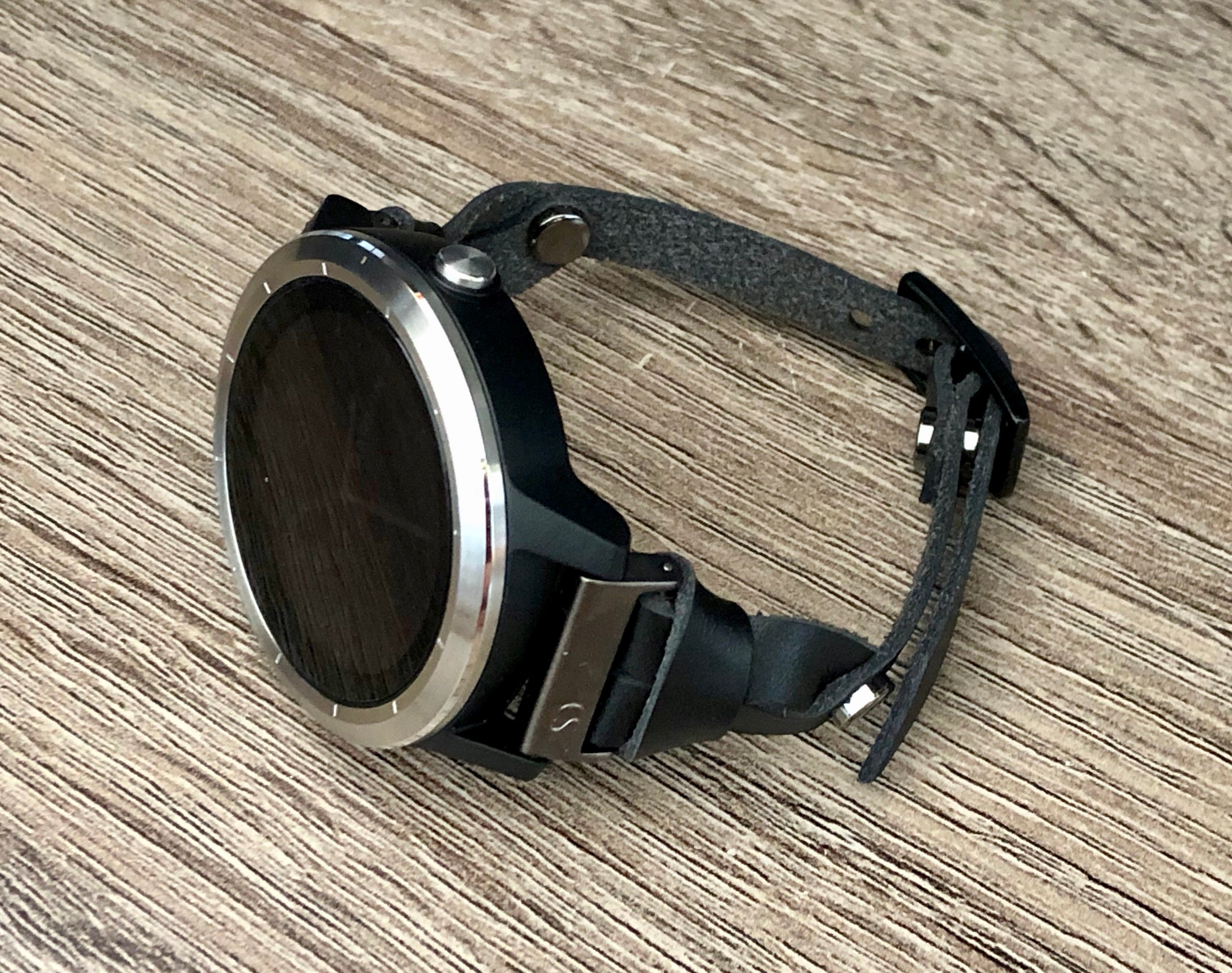 garmin vivomove hr leather strap