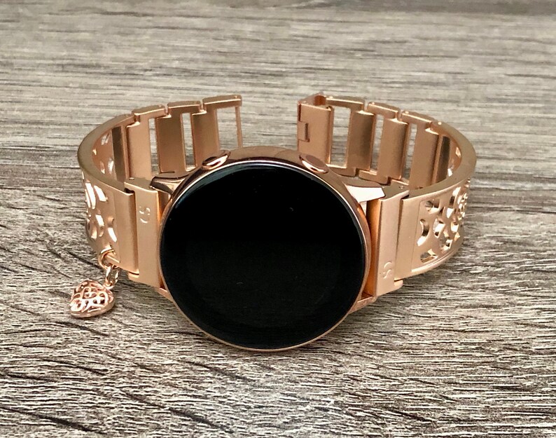 Rose Gold Samsung Galaxy Watch Active 40mm Women Band Rose - Etsy
