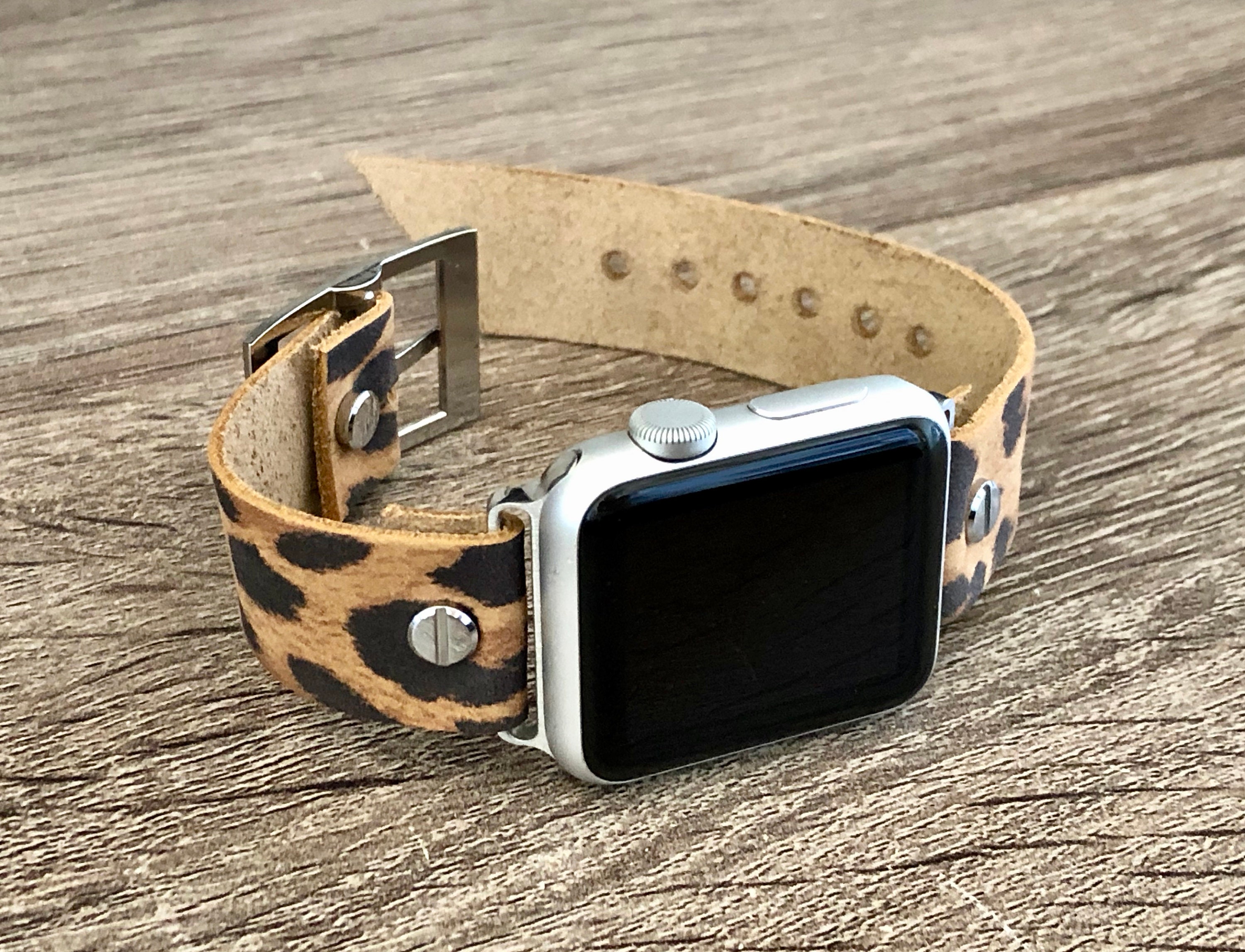 leopard apple watch band 44mm