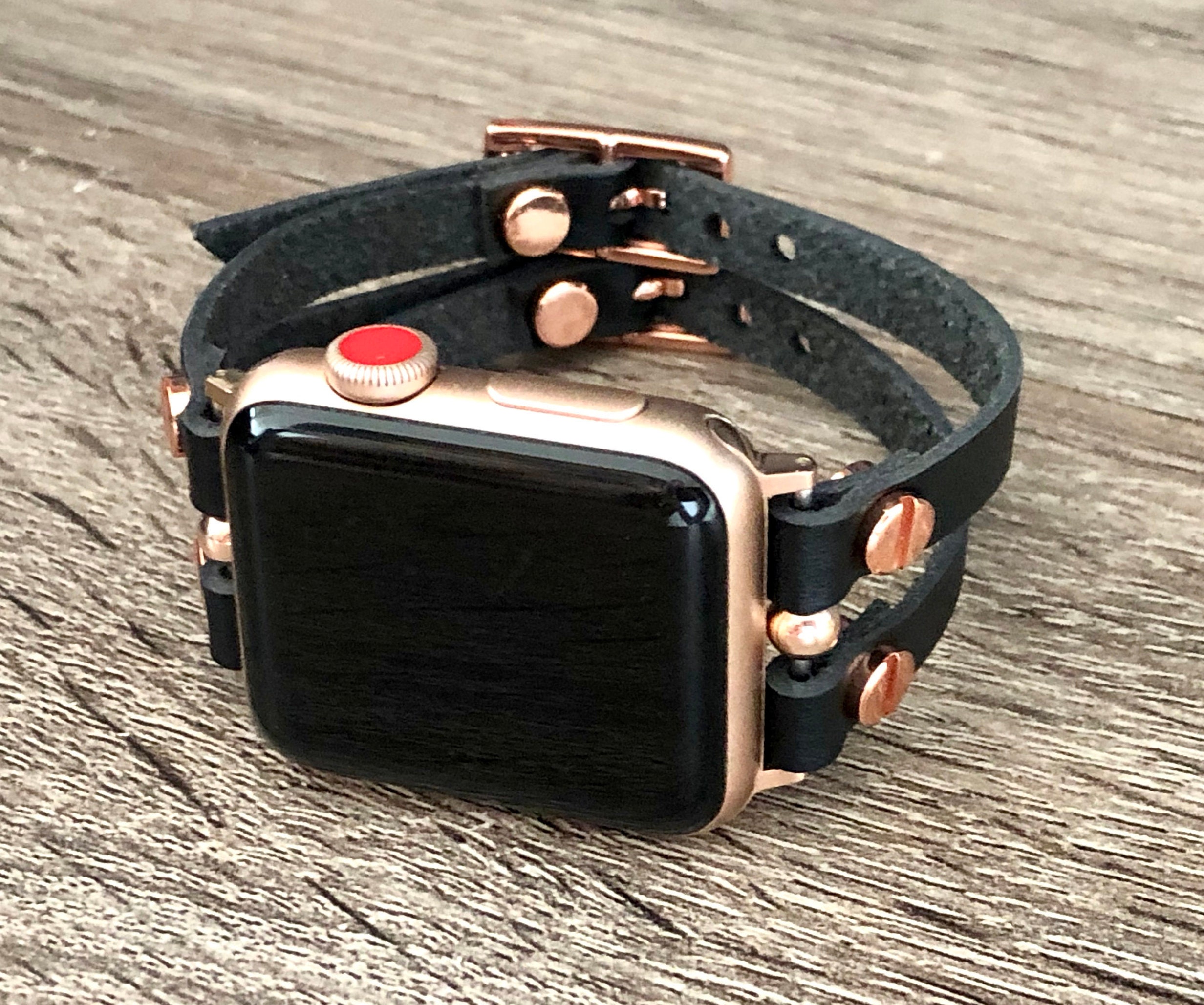 Pulseira Vintage para Relógio - Compatível com Apple Watch 45mm 44mm 38MM  40MM 49MM e iWatch Series Ultra 8 7 6 5 4 3 SE - Escorrega o Preço