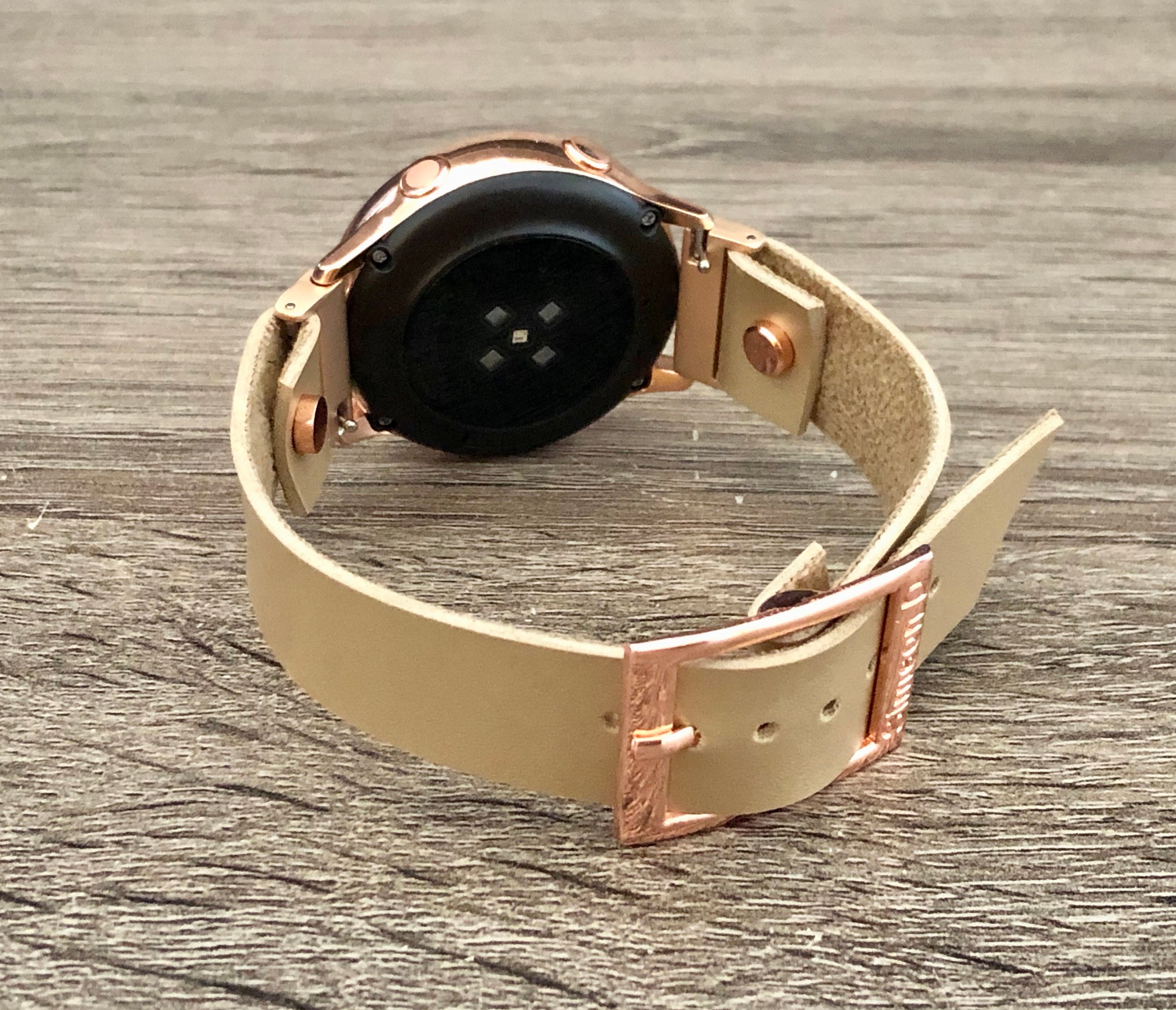 Galaxy watch active gold hot sale